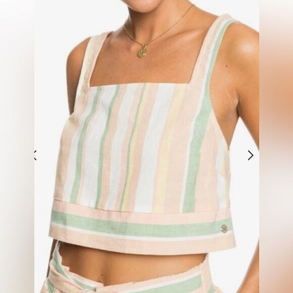 Roxy Summer Way Strappy Top XL - Picture 4 of 9